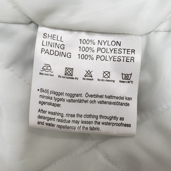 Vintage SOS Sportswear of Sweden Ski Snow Jacket w Hood Insulated Thermolite S - Picture 13 of 13